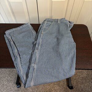 Lee Legendary Railroad Stripe Loose Carpenter Jean - 29x30